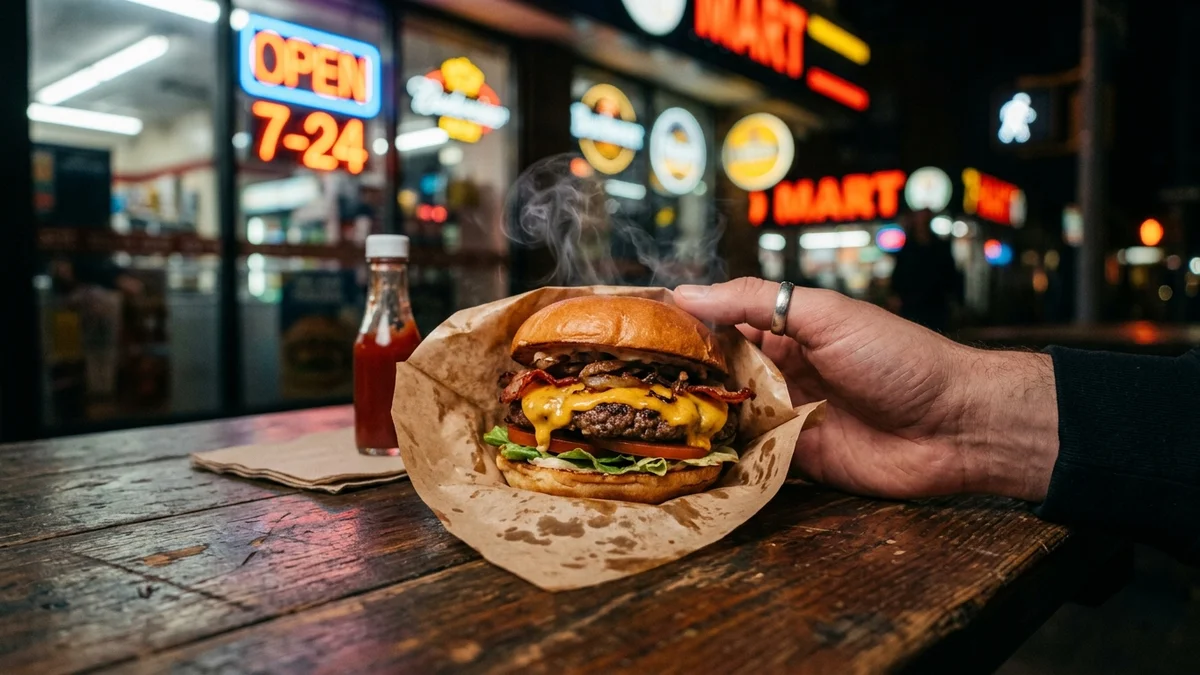 Burgery i bułki na ciepło z Żabki. Czy to nadaje się na lunch?