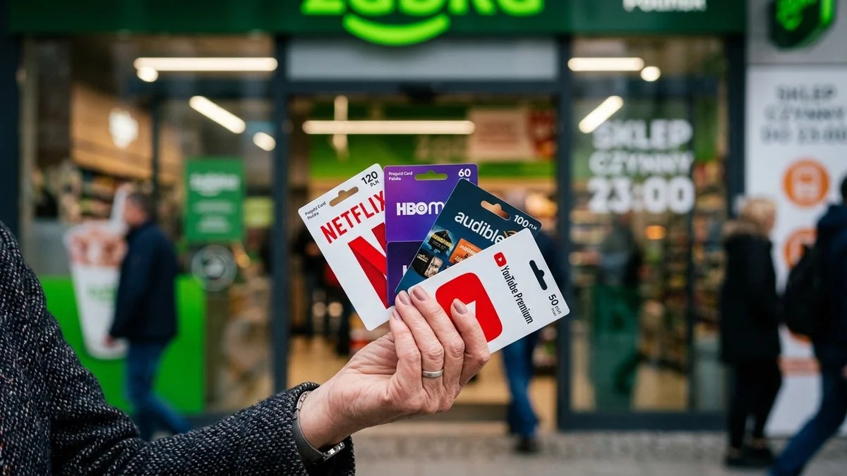 Netflix i Spotify bez karty płatniczej: Wszystko o kartach podarunkowych w Żabce