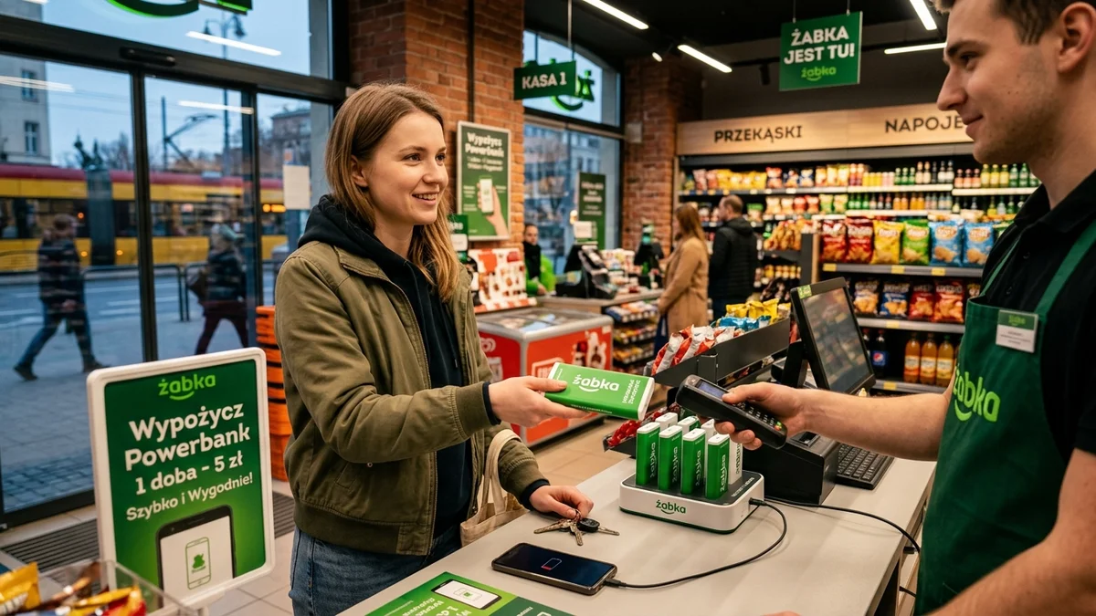 Powerbank z Żabki: jak wypożyczyć, ile kosztuje i czy warto