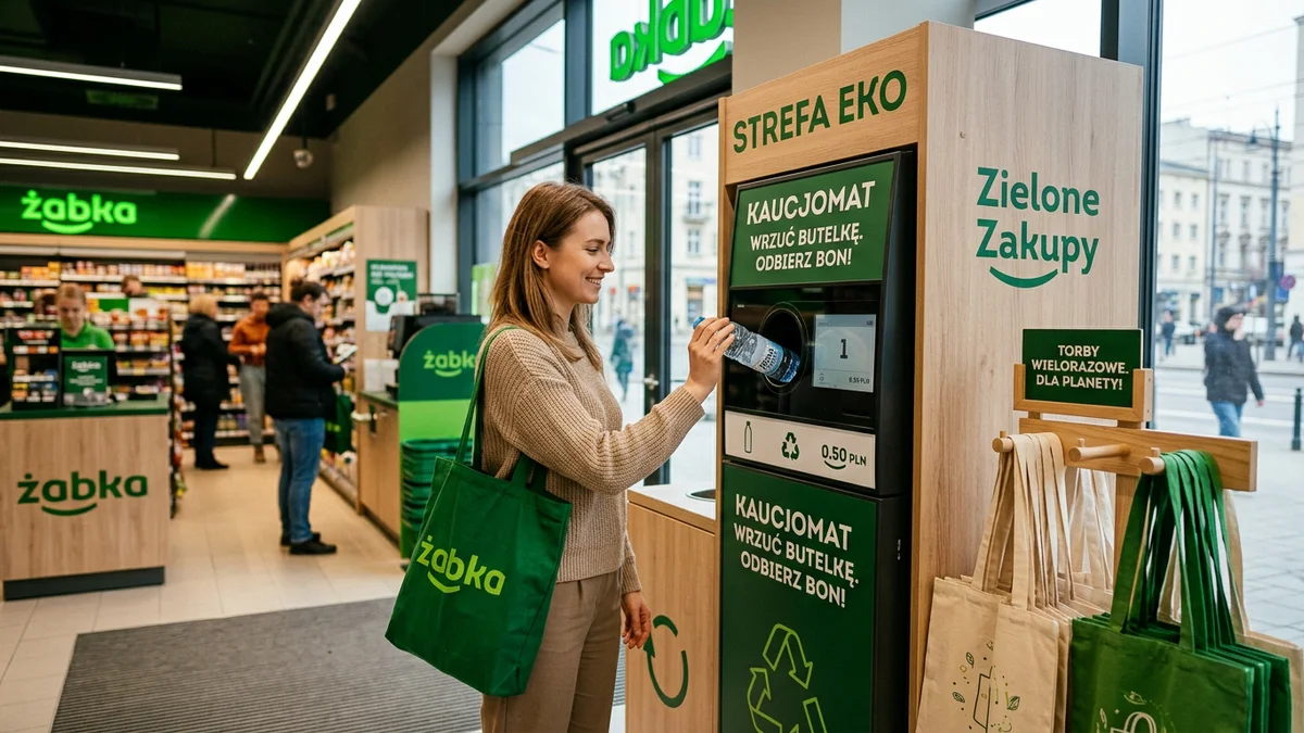 Żabka i ekologia: torby wielorazowe, recykling i zielone zmiany w 2026