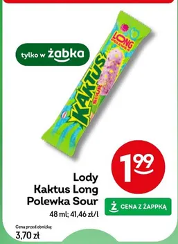 Lody Kaktus Long Polewka Sour