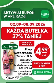 Piwo Desperados Mixado 8%