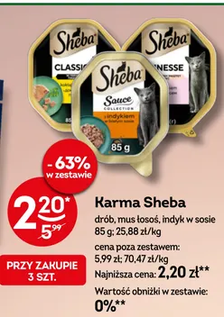 Karma dla kota Sheba